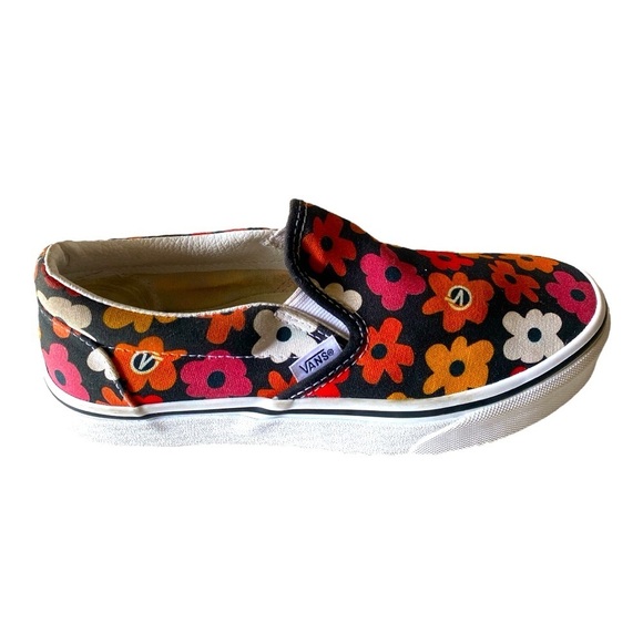 Vans Flower Power Project X Thick Canvas Slip-On Shoes Women’s Size 7 - Picture 9 of 12